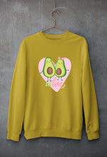 Load image into Gallery viewer, Avocado Love Unisex Sweatshirt for Men/Women-Mustard Yellow-Ektarfa.online