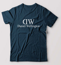 Load image into Gallery viewer, Danial Wellington T-Shirt for Men-Petrol Blue-Ektarfa.online