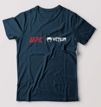 Load image into Gallery viewer, UFC Venum T-Shirt for Men-Petrol Blue-Ektarfa.online
