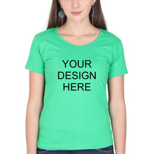 Load image into Gallery viewer, Customized-Custom-Personalized T-Shirt for Women-Flag Green-Ektarfa.online