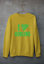 Load image into Gallery viewer, Goblin Unisex Sweatshirt for Men/Women-Mustard Yellow-Ektarfa.online