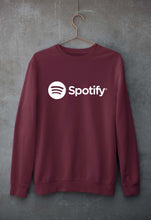 Load image into Gallery viewer, Spotify Unisex Sweatshirt for Men/Women-Maroon-Ektarfa.online