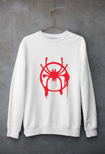 Load image into Gallery viewer, Spiderman Superhero Unisex Sweatshirt for Men/Women-White-Ektarfa.online