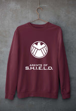 Load image into Gallery viewer, Agents of S.H.I.E.L.D Unisex Sweatshirt for Men/Women-Maroon-Ektarfa.online