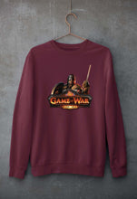 Load image into Gallery viewer, Game of War Unisex Sweatshirt for Men/Women-Maroon-Ektarfa.online