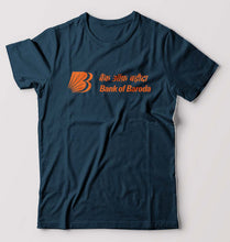 Load image into Gallery viewer, Bank of Baroda T-Shirt for Men-Petrol Blue-Ektarfa.online