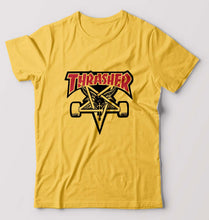 Load image into Gallery viewer, Thrasher T-Shirt for Men-Golden Yellow-Ektarfa.online