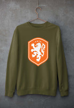 Load image into Gallery viewer, Netherlands Football Unisex Sweatshirt for Men/Women-Olive Green-Ektarfa.online