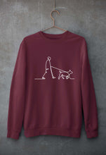 Load image into Gallery viewer, Dog Unisex Sweatshirt for Men/Women-Maroon-Ektarfa.online