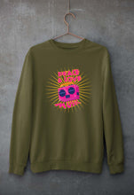 Load image into Gallery viewer, Psychedelic Music Peace Love Unisex Sweatshirt for Men/Women-Olive Green-Ektarfa.online