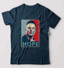 Load image into Gallery viewer, Elon Musk Hope T-Shirt for Men-Petrol Blue-Ektarfa.online