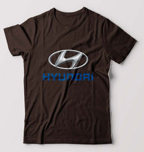 Load image into Gallery viewer, Hyundai T-Shirt for Men-Coffee Brown-Ektarfa.online
