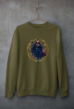 Load image into Gallery viewer, Doctor Strange Superhero Unisex Sweatshirt for Men/Women-Olive Green-Ektarfa.online