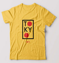 Load image into Gallery viewer, Tokyo T-Shirt for Men-Golden Yellow-Ektarfa.online