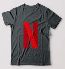 Load image into Gallery viewer, Netflix T-Shirt for Men-Steel grey-Ektarfa.online