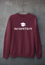 Load image into Gallery viewer, IIM Amritsar Unisex Sweatshirt for Men/Women-Maroon-Ektarfa.online