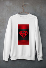 Load image into Gallery viewer, Superman Superhero Unisex Sweatshirt for Men/Women-White-Ektarfa.online