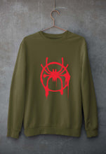 Load image into Gallery viewer, Spiderman Superhero Unisex Sweatshirt for Men/Women-Olive Green-Ektarfa.online