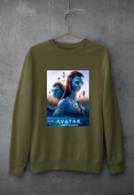 Load image into Gallery viewer, Avatar Unisex Sweatshirt for Men/Women-Olive Green-Ektarfa.online
