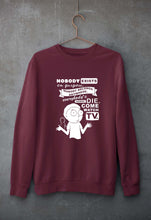Load image into Gallery viewer, Rick and Morty Unisex Sweatshirt for Men/Women-Maroon-Ektarfa.online