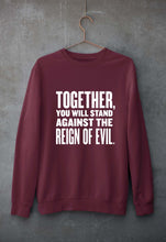 Load image into Gallery viewer, Reign-of-evil Unisex Sweatshirt for Men/Women-Maroon-Ektarfa.online