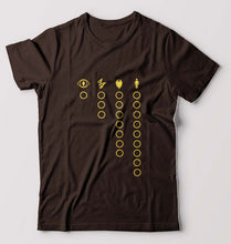 Load image into Gallery viewer, The Rings of Power T-Shirt for Men-Coffee Brown-Ektarfa.online