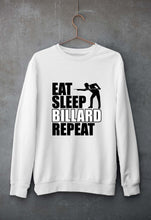 Load image into Gallery viewer, Billard Unisex Sweatshirt for Men/Women-White-Ektarfa.online