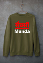 Load image into Gallery viewer, Sexy Munda Unisex Sweatshirt for Men/Women-Olive Green-Ektarfa.online