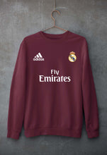 Load image into Gallery viewer, Real Madrid Unisex Sweatshirt for Men/Women-Maroon-Ektarfa.online