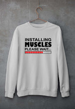 Load image into Gallery viewer, Gym Unisex Sweatshirt for Men/Women-Grey Melange-Ektarfa.online