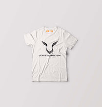Load image into Gallery viewer, Lewis Hamilton F1 Kids T-Shirt for Boy/Girl-White-Ektarfa.online