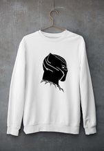 Load image into Gallery viewer, Black Panther Superhero Unisex Sweatshirt for Men/Women-White-Ektarfa.online
