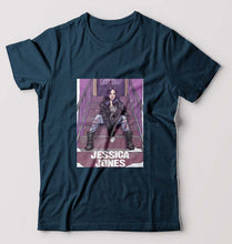 Load image into Gallery viewer, Jessica Jones T-Shirt for Men-Petrol Blue-Ektarfa.online