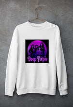 Load image into Gallery viewer, Deep Purple Unisex Sweatshirt for Men/Women-White-Ektarfa.online