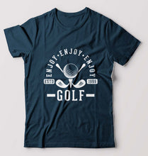 Load image into Gallery viewer, Golf T-Shirt for Men-Petrol Blue-Ektarfa.online