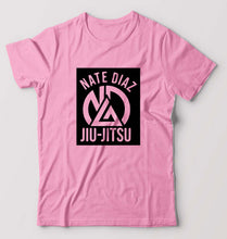 Load image into Gallery viewer, Nate Diaz UFC T-Shirt for Men-Light Baby Pink-Ektarfa.online