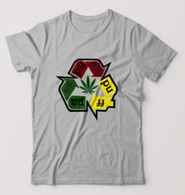 Load image into Gallery viewer, Weed T-Shirt for Men-Grey Melange-Ektarfa.online