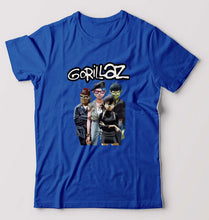 Load image into Gallery viewer, Gorillaz T-Shirt for Men-Royal Blue-Ektarfa.online