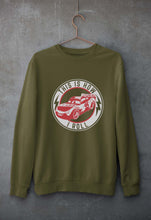 Load image into Gallery viewer, Lightning McQueen Unisex Sweatshirt for Men/Women-Olive Green-Ektarfa.online