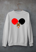 Load image into Gallery viewer, Table Tennie (TT) Unisex Sweatshirt for Men/Women-Grey Melange-Ektarfa.online