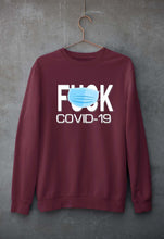 Load image into Gallery viewer, Covid 19 Unisex Sweatshirt for Men/Women-Maroon-Ektarfa.online