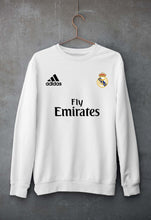 Load image into Gallery viewer, Real Madrid Unisex Sweatshirt for Men/Women-White-Ektarfa.online