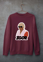 Load image into Gallery viewer, Igor Unisex Sweatshirt for Men/Women-Maroon-Ektarfa.online