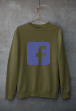 Load image into Gallery viewer, Facebook Unisex Sweatshirt for Men/Women-Olive Green-Ektarfa.online