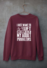 Load image into Gallery viewer, Gym Unisex Sweatshirt for Men/Women-Maroon-Ektarfa.online