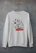 Load image into Gallery viewer, Peanuts Snoopy Unisex Sweatshirt for Men/Women-Grey Melange-Ektarfa.online