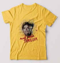 Load image into Gallery viewer, Thriller T-Shirt for Men-Golden Yellow-Ektarfa.online