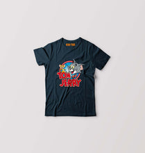 Load image into Gallery viewer, Tom & Jerry Kids T-Shirt for Boy/Girl-Petrol Blue-Ektarfa.online