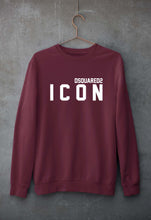 Load image into Gallery viewer, DSQUARED - ICON Unisex Sweatshirt for Men/Women-Maroon-Ektarfa.online