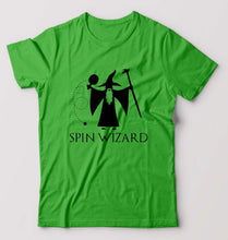 Load image into Gallery viewer, Table Tennis (TT) Wizard T-Shirt for Men-flag green-Ektarfa.online